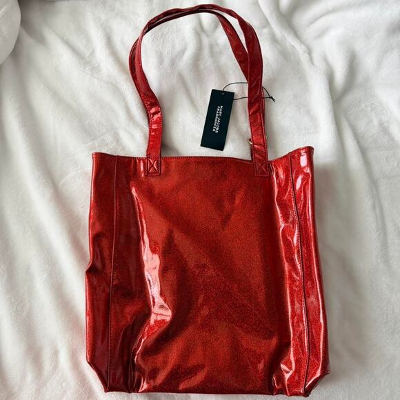 Marc Jacobs Sparkly Tote Bag | Red | NWT - Picture 2 of 3